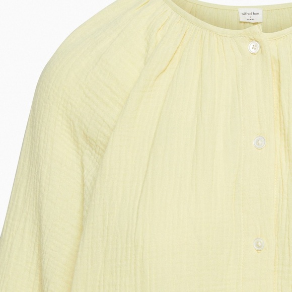 Wilfred Long Sleeve White Sail Dress - Picture 7 of 10